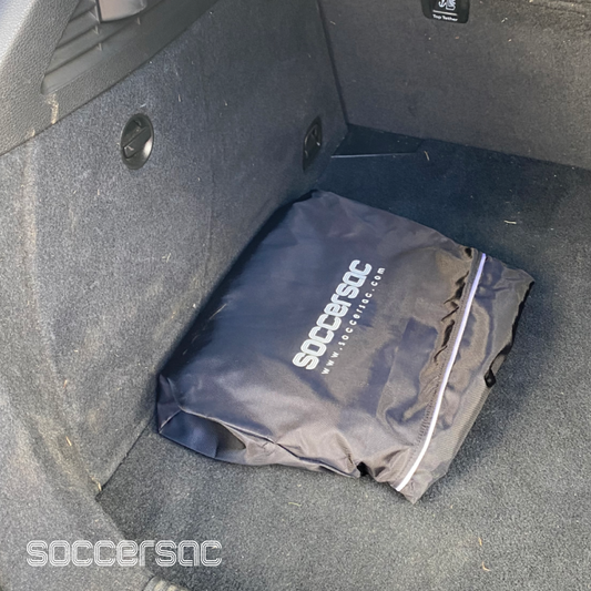 Why did we create a car seat cover called Soccersac?